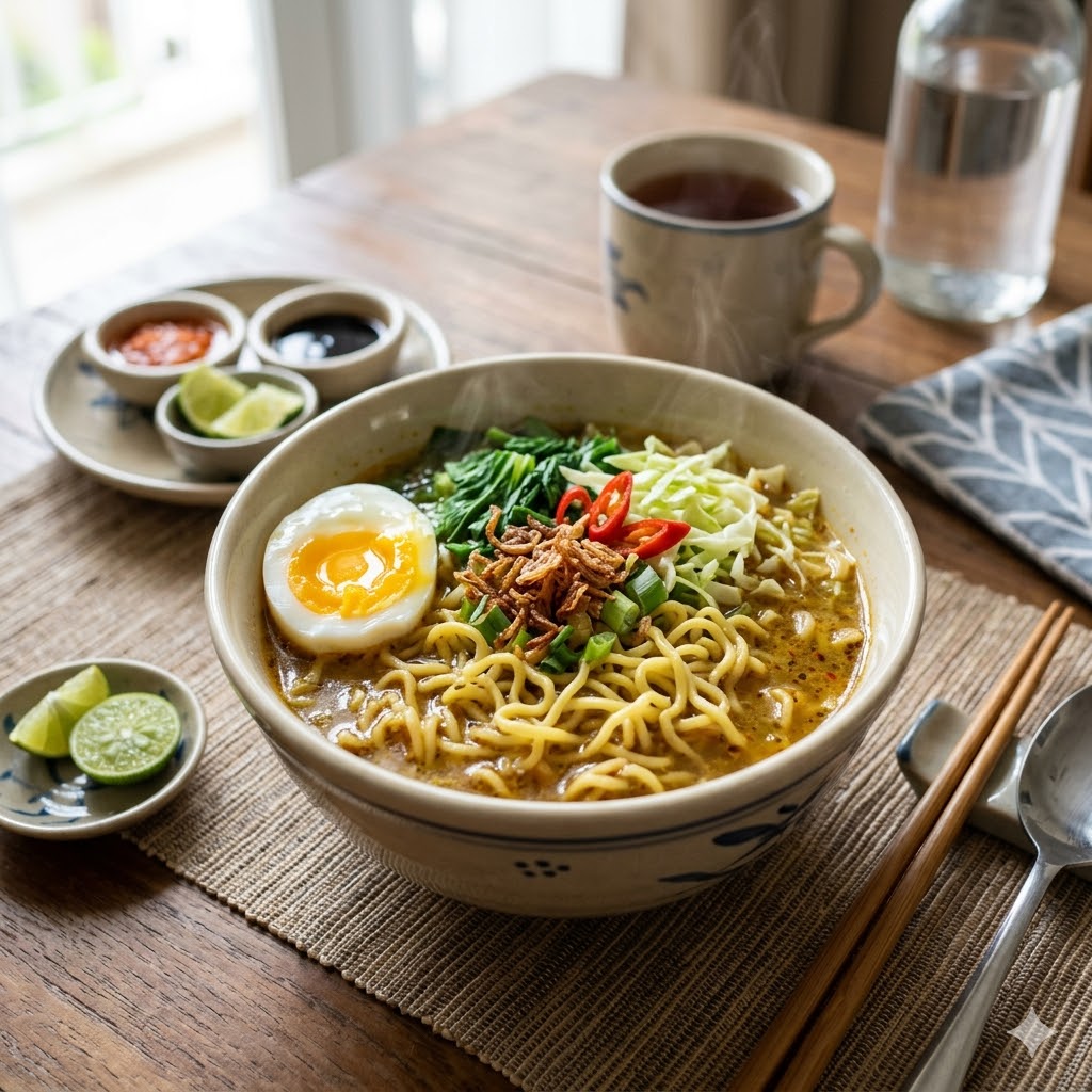 Indomie Rebus Telur